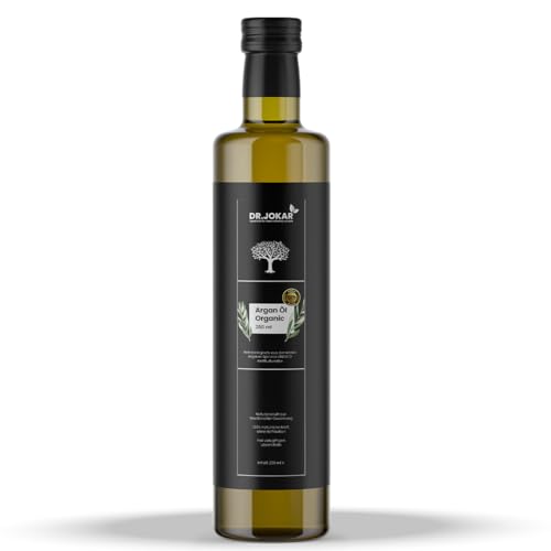 Arganöl Organic 250ml aus wildwachsenden Beständen – das Arganöl der Sterneköche. Mit SpinosaMAX-Qualität von Dr. Jokar