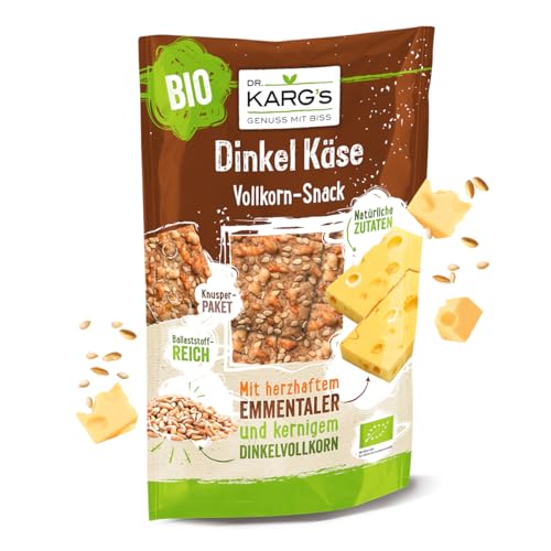 Dr. Kargs Bio Dinkel Käse Vollkorn knusprig quadratige Snack 110g Dr. Kargs Bio Dinkel Käse Vollkorn knusprig quadratige Snack 110g von Dr. Karg