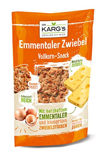 Emmentaler Zwiebel Snack 110 g Beutel Dr. Karg von Dr. Karg