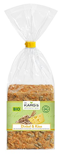 Knäcke BIO Dinkel-Käse-Sonnenblumenkerne 200 g Beutel Dr. Karg von Dr Karg