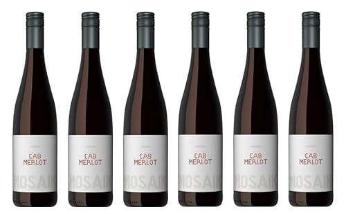 6x 0,75l - 2021er - Dr. Koehler - Mosaik - CabMerlot - Qualitätswein Rheinhessen - Deutschland - Rotwein trocken von Dr. Koehler