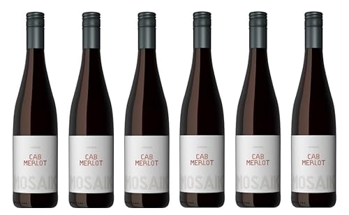 6x 0,75l - 2019er - Dr. Koehler - Mosaik - CabMerlot - Qualitätswein Rheinhessen - Deutschland - Rotwein trocken von Dr. Koehler