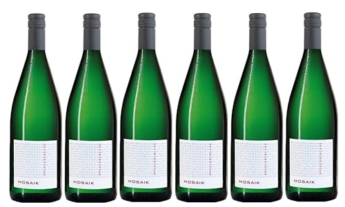 6x 1,0l - 2022er - Dr. Koehler - Mosaik - Grauburgunder - LITER - Qualitätswein Rheinhessen - Deutschland - Weißwein trocken von Dr. Koehler