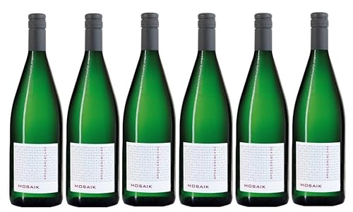 6x 1,0l - 2023er - Dr. Koehler - Mosaik - Grauburgunder - LITER - Qualitätswein Rheinhessen - Deutschland - Weißwein trocken von Dr. Koehler