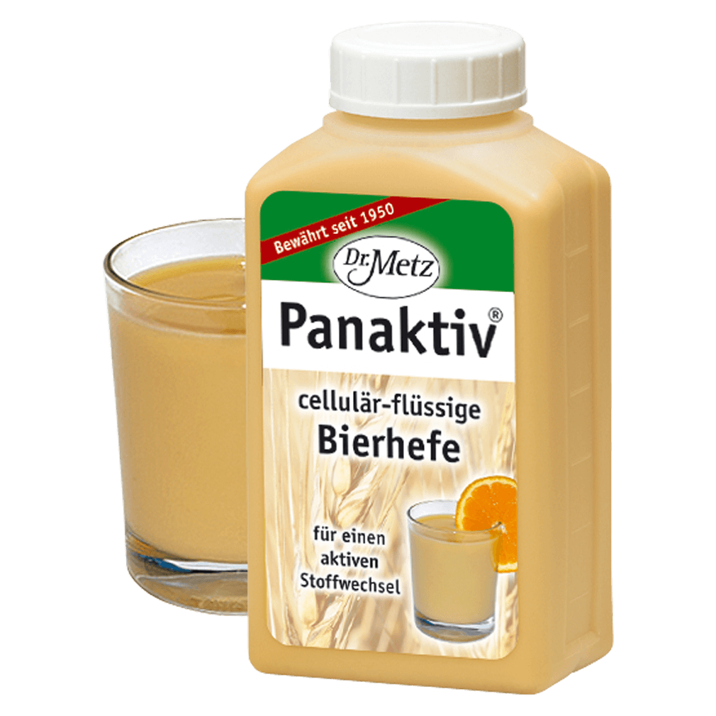 Panaktiv® cellulär-flüssige Bierhefe von Dr. Metz