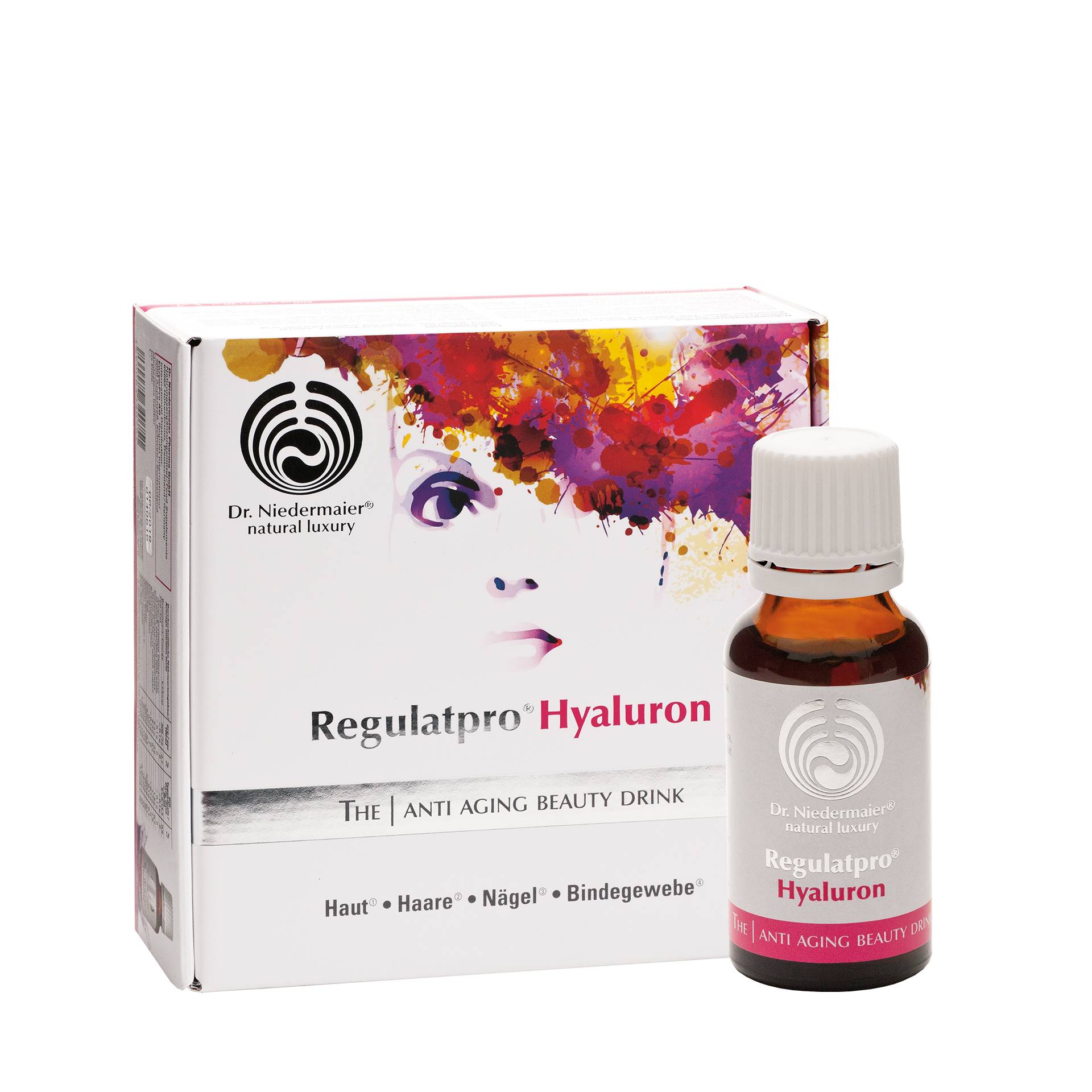 Regulatpro Hyaluron 20x20 ml - Über 45Studien beweisen bahnbrechend effektive Wirkungen - vegan - Dr.Niedermaier Pharma Regulatpro Hyaluron 20x20 ml - Über 45Studien beweisen bahnbrechend effektive Wirkungen - vegan - Dr.Niedermaier Pharma von Dr. Niedermaier Pharma
