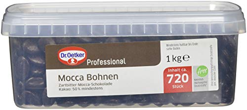 Dr. Oetker Professional Mocca-Bohnen, 1,7% Kaffeepulver, 1 kg Dose von Dr. Oetker