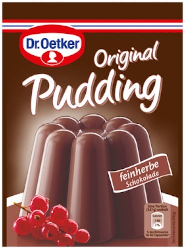 Dr. Oetker Pudding Mix Dark Chocolate 48g (3-pack) by Dr. Oetker von Dr. Oetker