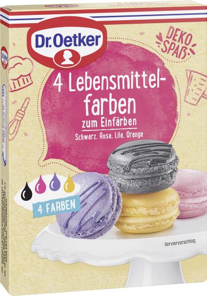 Dr. Oetker 4 Lebensmittel-Farben Dr. Oetker 4 Lebensmittel-Farben von Dr. Oetker