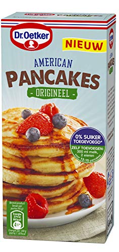 Dr. Oetker American Pancakes Origineel, luchtige pannenkoeken mix voor 14 stuks (multipack 6 x 300 gr) von Dr. Oetker