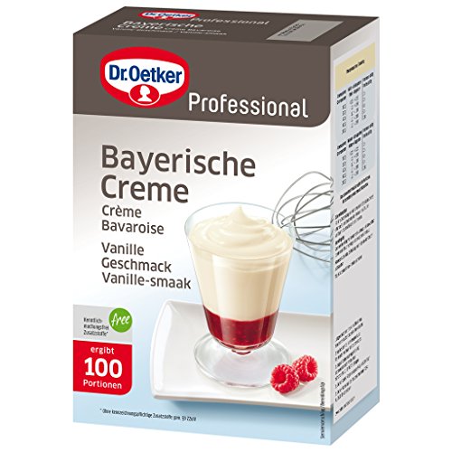 Dr. Oetker Professional Bayerische Creme, Dessertcreme, Dessertpulver in 1 kg Packung von Dr. Oetker