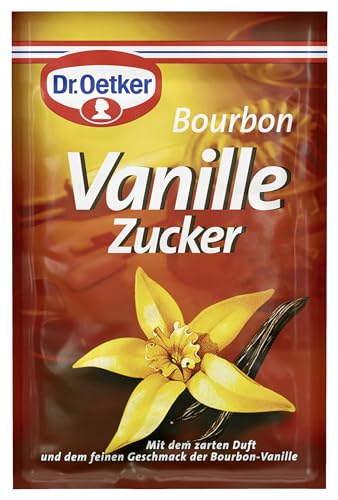 Dr. Oetker Bourbon Vanille Zucker 13er Pack, 13 x 3 x 8 g, Zucker verfeinert mit Extrakt aus edlen Bourbon-Vanilleschoten, zum Aromatisieren von Kuchen, Desserts & Shakes, vegan Dr. Oetker Bourbon Vanille Zucker 13er Pack, 13 x 3 x 8 g, Zucker verfeinert mit Extrakt aus edlen Bourbon-Vanilleschoten, zum Aromatisieren von Kuchen, Desserts & Shakes, vegan von Dr. Oetker