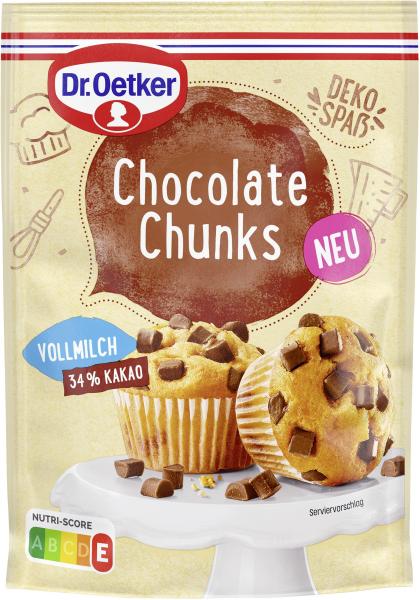 Dr. Oetker Chocolate Chunks Vollmilch von Dr. Oetker