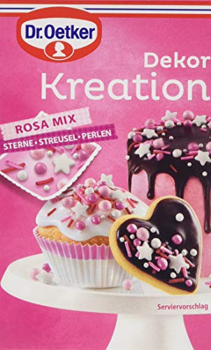 Dr. Oetker Dekor Kreation Rosa Mix von Dr. Oetker