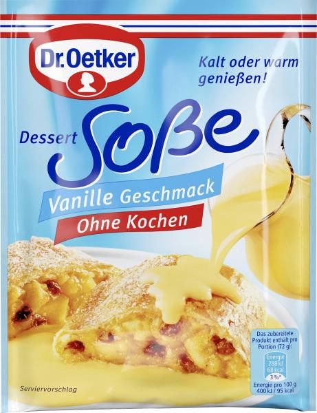 Dr. Oetker Dessert Sauce ohne Kochen Vanille Dr. Oetker Dessert Sauce ohne Kochen Vanille von Dr. Oetker