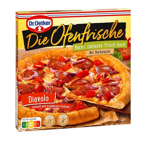 Dr. Oetker Die Ofenfrische Pizza Diavolo von Dr. Oetker