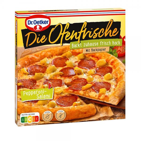 Dr. Oetker Die Ofenfrische Pizza Pepperoni-Salami von Dr. Oetker