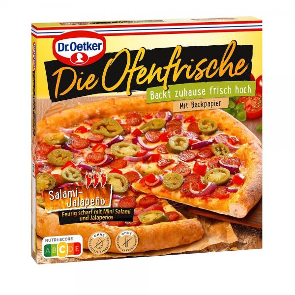Dr. Oetker Die Ofenfrische Pizza Salami-Jalapeno von Dr. Oetker