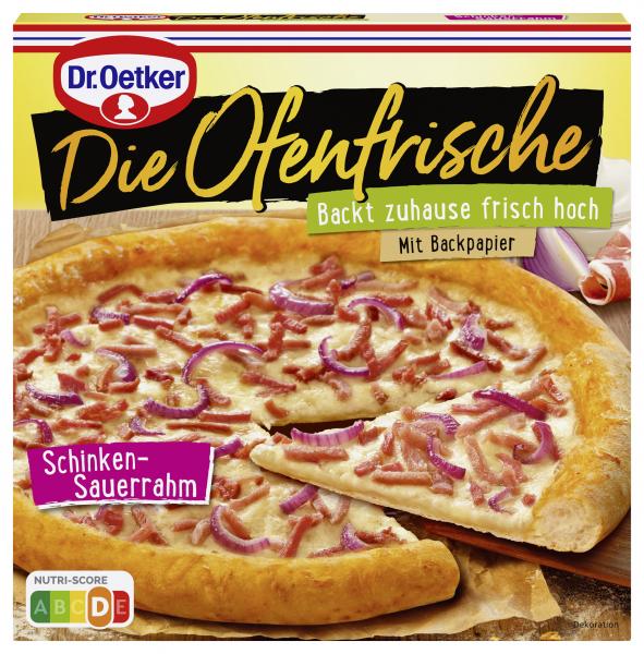 Dr. Oetker Die Ofenfrische Pizza Schinken-Sauerrahm von Dr. Oetker