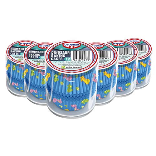 Dr. Oetker Dinosaurier Backförmchen, 220 g, Blau, Wiederverwendbar, Feiern, Papier Dr. Oetker Dinosaurier Backförmchen, 220 g, Blau, Wiederverwendbar, Feiern, Papier von Dr. Oetker