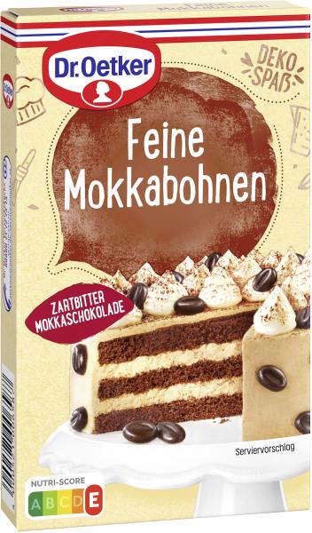 Dr. Oetker Feine Mokkabohnen Zartbitter-Mokkaschokolade von Dr. Oetker