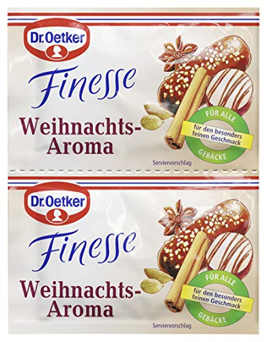 Dr. Oetker Finesse Weihnachts-Aroma, 2 x 5,5 g von Dr. Oetker