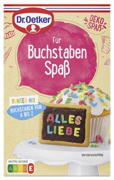 Dr. Oetker Für Buchstaben Spaß Bunter Mix Dr. Oetker Für Buchstaben Spaß Bunter Mix von Dr. Oetker