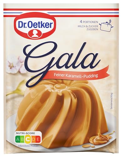 Dr. Oetker Gala Karamell: Puddingpulver zur Zubereitung eines feinen Puddings für leckeren Dessert-Genuss, 11er Pack Dr. Oetker Gala Karamell: Puddingpulver zur Zubereitung eines feinen Puddings für leckeren Dessert-Genuss, 11er Pack von Dr. Oetker