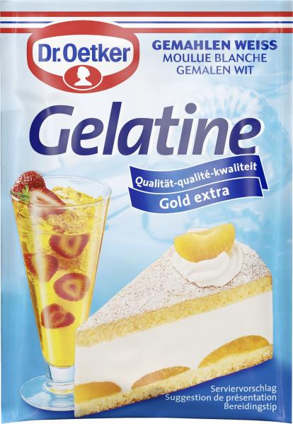 Dr. Oetker Gelatine Gold extra gemahlen Dr. Oetker Gelatine Gold extra gemahlen von Dr. Oetker