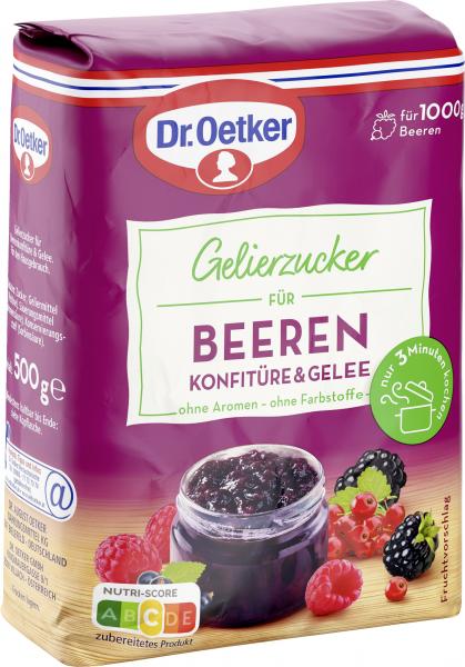 Dr. Oetker Gelierzucker für Beeren Dr. Oetker Gelierzucker für Beeren von Dr. Oetker