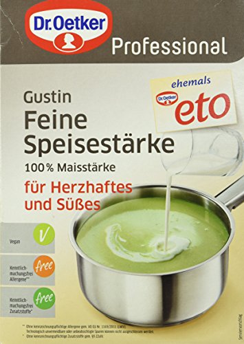 Dr. Oetker Gustin feine Speisestärke 2.5 kg, 1er Pack (1 x 2.5 kg) von Dr. Oetker