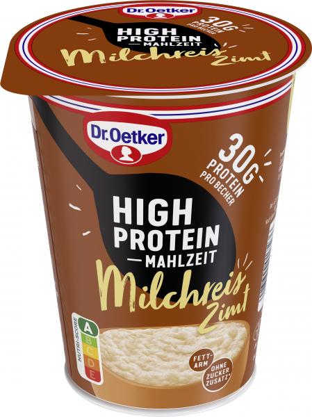 Dr. Oetker High Protein Mahlzeit Milchreis Zimt von Dr. Oetker