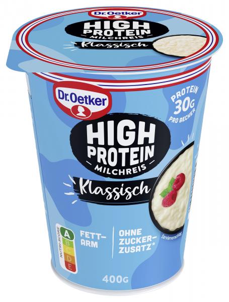 Dr. Oetker High Protein Milchreis von Dr. Oetker