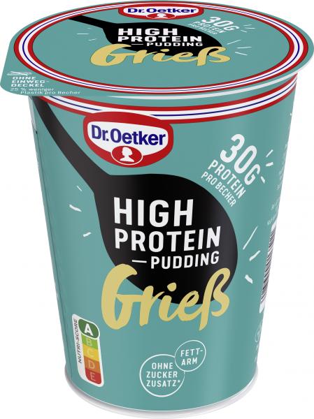 Dr. Oetker High Protein Pudding Grieß von Dr. Oetker