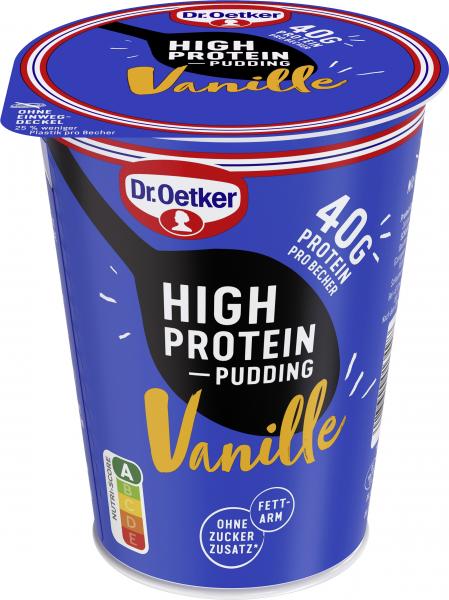 Dr. Oetker High Protein Pudding Vanille von Dr. Oetker