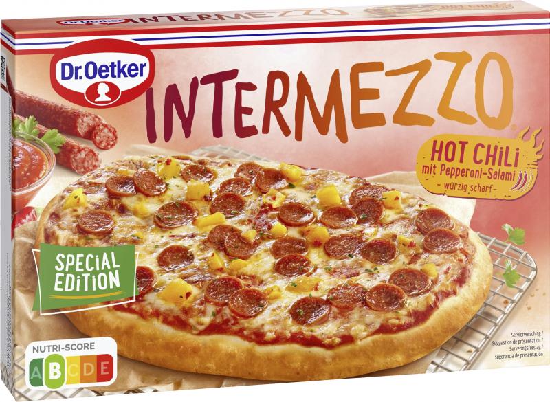 Dr. Oetker Intermezzo Hot Chili mit Pepperoni-Salami Dr. Oetker Intermezzo Hot Chili mit Pepperoni-Salami von Dr. Oetker