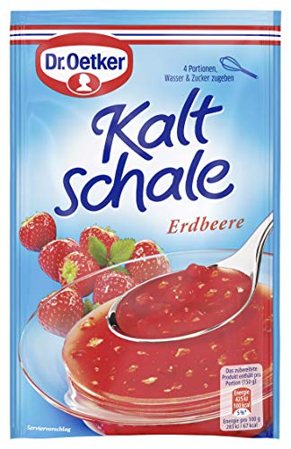 Dr. Oetker Kaltschale Erdbeer, 6er Pack (6 x 53 g) von Dr. Oetker