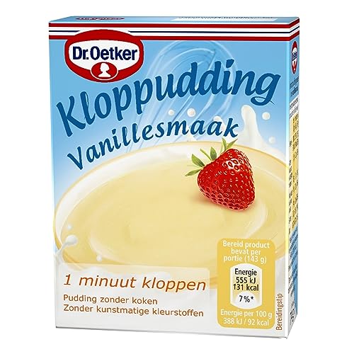 Dr. Oetker Kloppudding Vanille Pudding Mix 74g von Brand New Cake