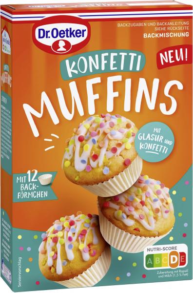 Dr. Oetker Konfetti Muffins von Dr. Oetker