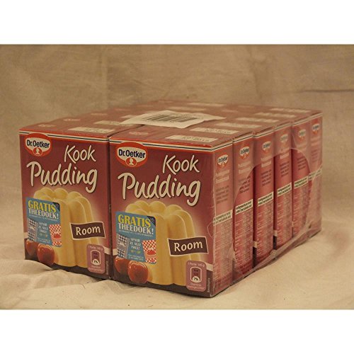 Dr. Oetker Kook Pudding Room 12 x 77g Packung (Sahne Pudding) von Dr. Oetker