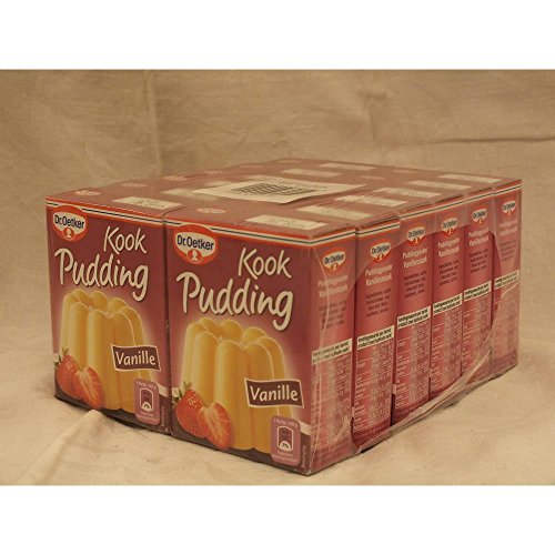 Dr. Oetker Kook Pudding Vanille 12 x 78g Packung (Vanillepudding) von Dr. Oetker