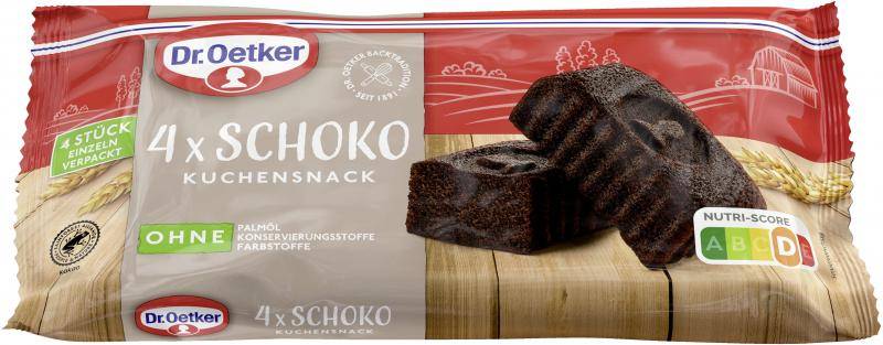 Dr. Oetker Kuchensnack Schoko von Dr. Oetker