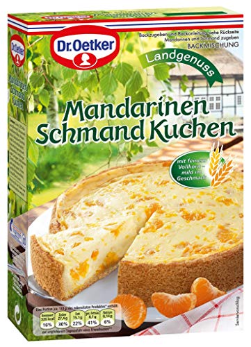 Dr. Oetker Mandarinen Schmand Kuchen 460g von Dr. Oetker