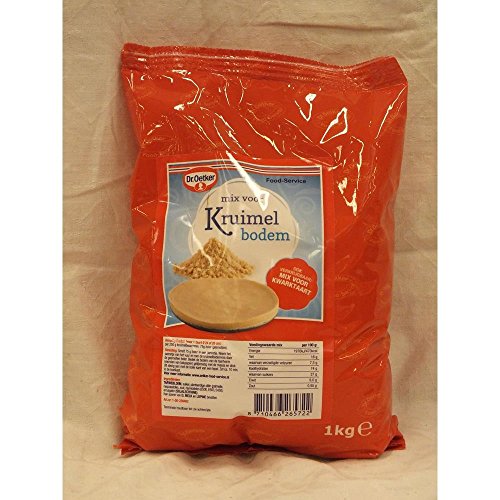 Dr. Oetker Mix voor Kruimel Bodem 1000g Packung (Krümelboden Mischung) von Dr. Oetker