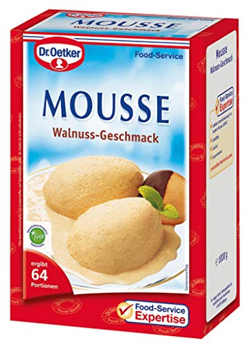 Dr. Oetker Mousse Walnuss-Geschmack 1 kg, 1er Pack (1 x 1 kg) von Dr. Oetker