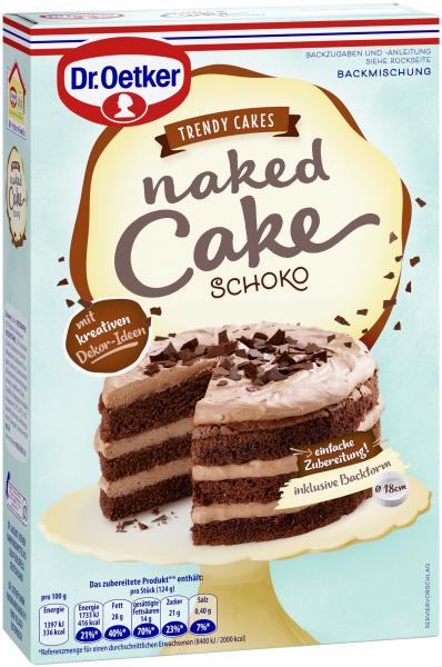 Dr. Oetker Naked Cake Schoko von Dr. Oetker