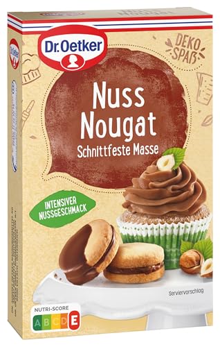 Dr. Oetker Nuss Nougat 6er Pack, 6 x 200 g, schnittfeste Nuss Nougat Masse, intensiver Geschmack nach Nuss, Backzutat für Füllungen & Überzüge von Kuchen, leckere Nascherei, sofort verzehrfertig Dr. Oetker Nuss Nougat 6er Pack, 6 x 200 g, schnittfeste Nuss Nougat Masse, intensiver Geschmack nach Nuss, Backzutat für Füllungen & Überzüge von Kuchen, leckere Nascherei, sofort verzehrfertig von Dr. Oetker