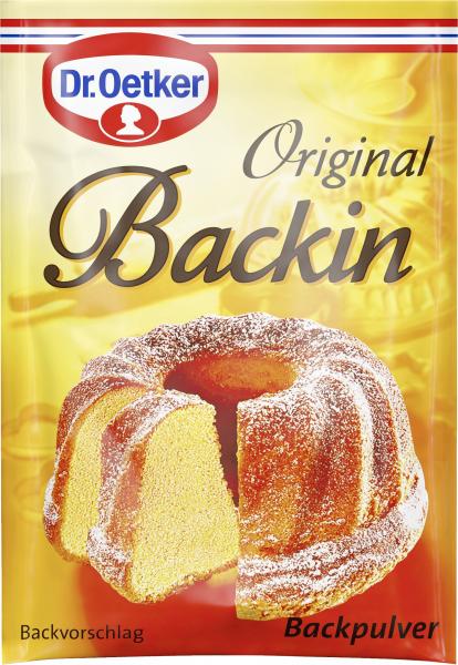 Dr. Oetker Original Backin Backpulver Dr. Oetker Original Backin Backpulver von Dr. Oetker