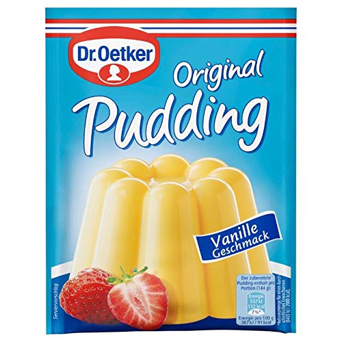 Dr. Oetker Original Pudding Vanille-Geschmack: 3 x 37 g Puddingpulver zur Zubereitung eines leckeren Desserts mit Vanille Aroma. Dr. Oetker Original Pudding Vanille-Geschmack: 3 x 37 g Puddingpulver zur Zubereitung eines leckeren Desserts mit Vanille Aroma. von Dr. Oetker