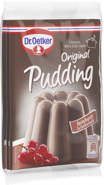 Dr. Oetker Original Pudding feinherbe Schokolade von Dr. Oetker